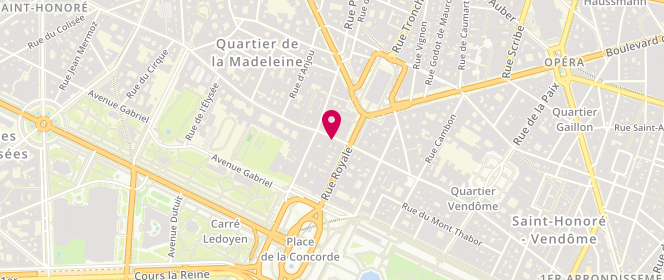 Plan de Dolce & Gabbana, 3/5
Rue du Faubourg Saint-Honoré, 75008 Paris