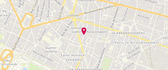 Plan de La Fabrique du Sur Mesure, 14 Rue Gaillon, 75002 Paris