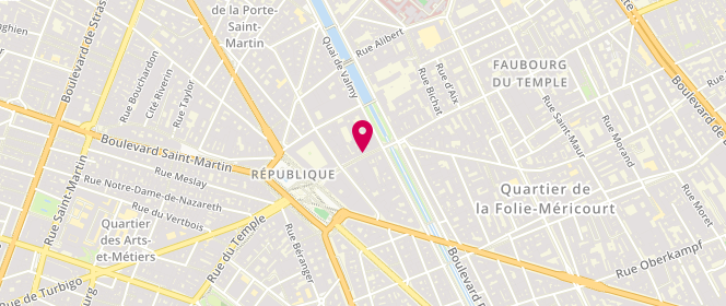 Plan de Deep - Jala, 21 Rue du Faubourg du Temple, 75010 Paris