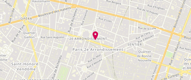 Plan de Gerard Darel, Rdc Rue Leon Claudel
130 Rue Reaumur, 75002 Paris