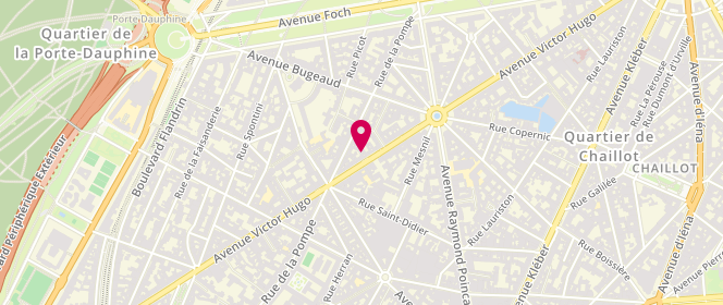 Plan de Caroll, 108 avenue Victor Hugo, 75016 Paris