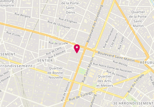 Plan de Spirit Accessoires, 17 Rue Blondel, 75002 Paris