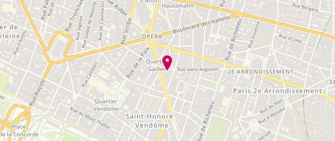 Plan de Lp, 41 Rue Saint Augustin, 75002 Paris