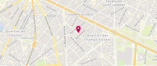 Plan de Boutique Zilli Paris, 48 Rue François 1er, 75008 Paris