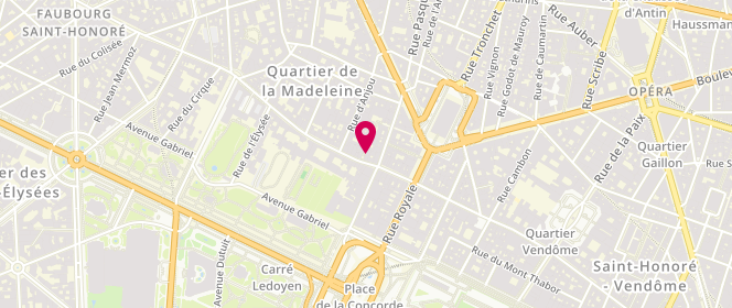 Plan de Givenchy, 28 Rue du Faubourg Saint-Honoré, 75008 Paris