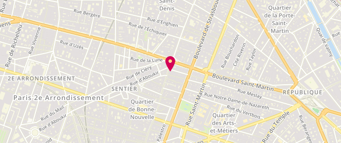 Plan de Deker's Paris, 244 Rue Saint Denis, 75002 Paris