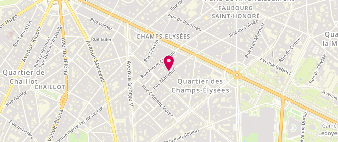 Plan de Kiton, 29 Rue Marbeuf, 75008 Paris