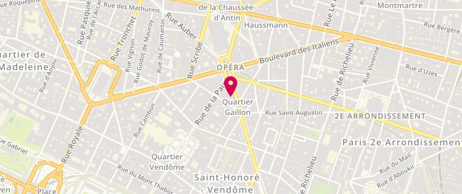 Plan de Levis, 47 avenue de l'Opéra, 75002 Paris