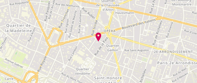 Plan de Dlm Paris, 17 Rue Daunou, 75002 Paris