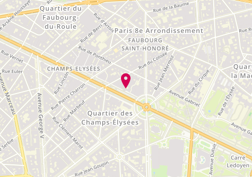 Plan de Ike, 34 avenue des Champs-Élysées, 75008 Paris