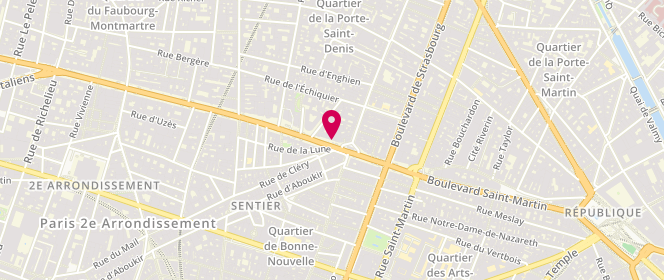 Plan de Sgs, 10 Boulevard Bonne Nouvelle, 75010 Paris
