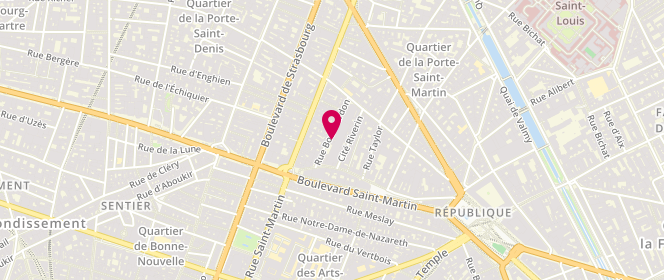 Plan de Nid d'Abeille, 12 Rue Bouchardon, 75010 Paris