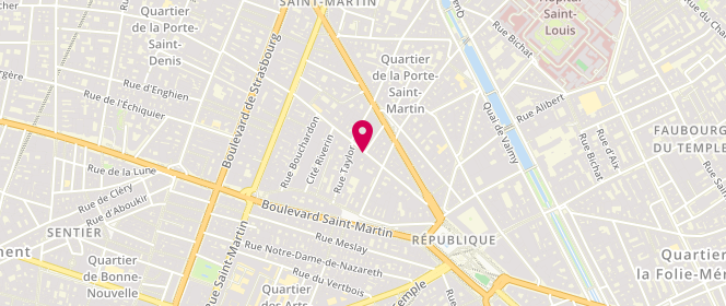 Plan de Mesdemoiselles, 21 Rue Château d'Eau, 75010 Paris