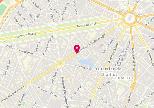Plan de Alain Figaret, 67 avenue Victor Hugo, 75016 Paris