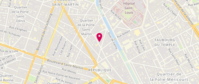 Plan de Centre Commercial Kids, 22 Rue Yves Toudic, 75010 Paris