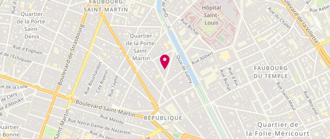 Plan de Héroïnes République, 17 Rue Beaurepaire, 75010 Paris