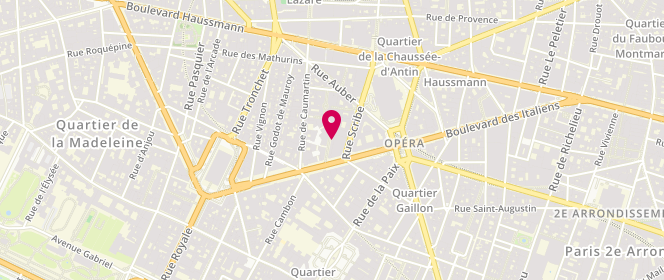 Plan de LodinG, 4 Rue Édouard Vii, 75009 Paris