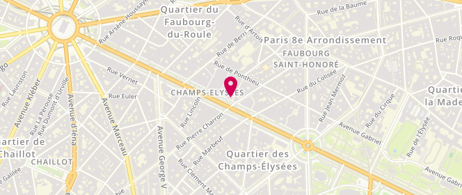 Plan de Dore Dore 1819, 66 Avenue Champs Elysées, 75008 Paris