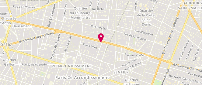 Plan de Aubert Paris, Métro 8 et 9 - Station
11 Boulevard Poissonnière, 75002 Paris