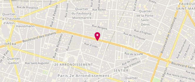 Plan de Donald, 15 Boulevard Poissonnière, 75009 Paris