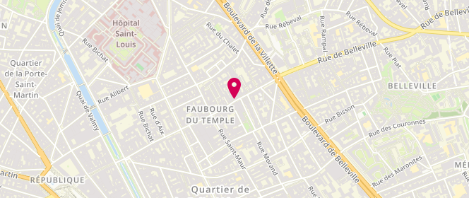 Plan de New Style 2, 113 Rue du Faubourg du Temple, 75010 Paris