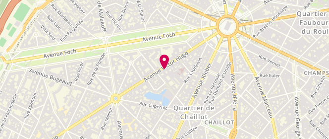 Plan de IRO, 45 avenue Victor Hugo, 75016 Paris