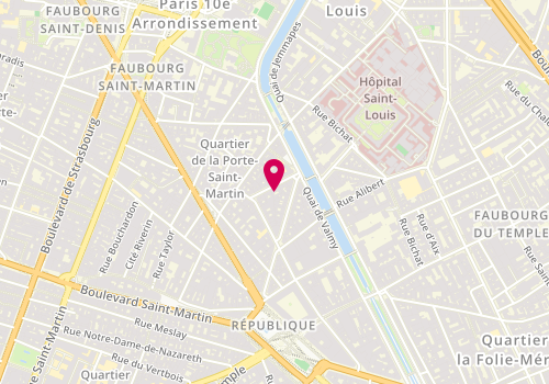 Plan de Weekday, 8 Rue de Marseille, 75011 Paris