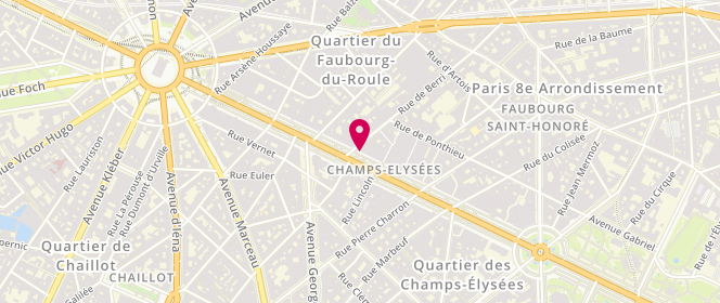 Plan de Zara, Av. Des Champs-Élysées 92, 75008 Paris