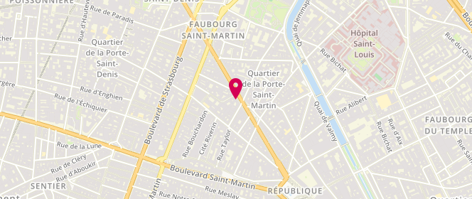 Plan de Momo le Moins Cher, 31 Boulevard de Magenta, 75010 Paris