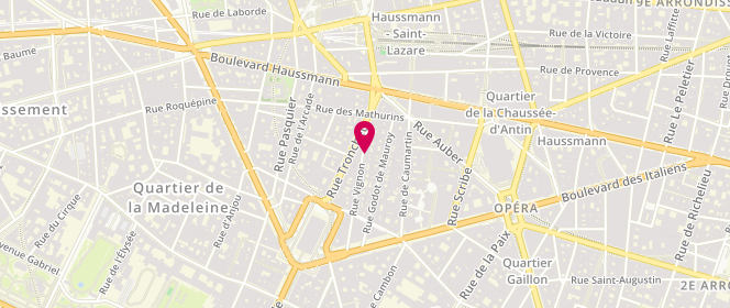 Plan de Willman Ii, 32 Rue Vignon, 75009 Paris