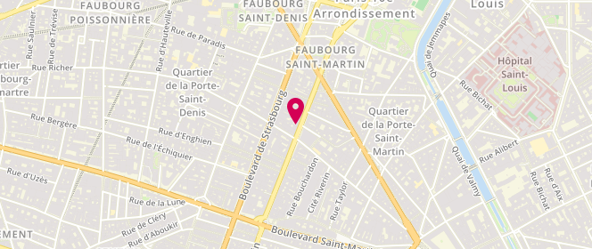Plan de Megna, 71 Rue du Faubourg Saint-Martin, 75010 Paris