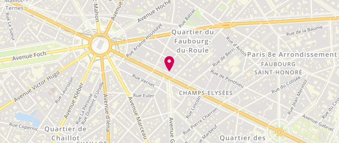 Plan de Massimo Dutti, Av. Des Champs-Élysées 116, 75008 Paris