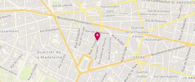 Plan de Bleuforêt, 24 Rue Tronchet, 75008 Paris