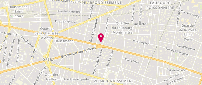 Plan de Hema, 2 Boulevard Haussmann, 75009 Paris