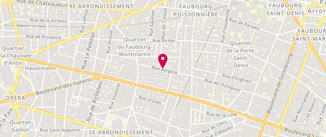 Plan de Zara Home, 22 Rue Bergère, 75009 Paris