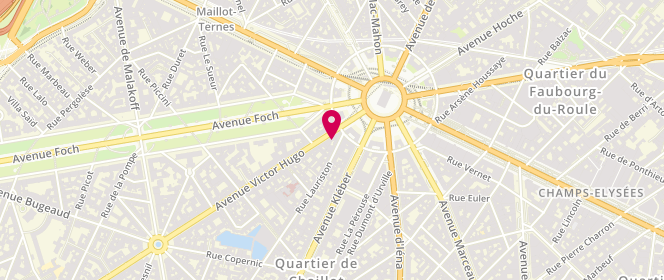 Plan de Apostrophe, 5 avenue Victor Hugo, 75116 Paris