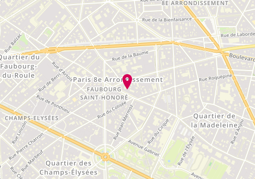 Plan de Willman, 136 Rue du Faubourg Saint-Honoré, 75008 Paris