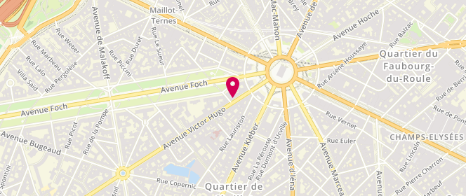 Plan de E.miro, 14 avenue Victor Hugo, 75116 Paris
