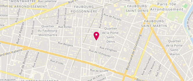Plan de Foxy-Minky, 19 Rue d'Hauteville, 75010 Paris