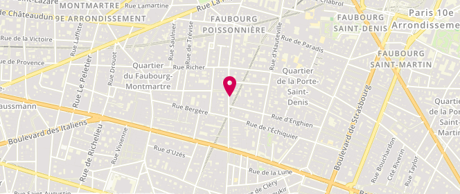 Plan de Kanell, 28 Rue du Faubourg Poissonnière, 75010 Paris