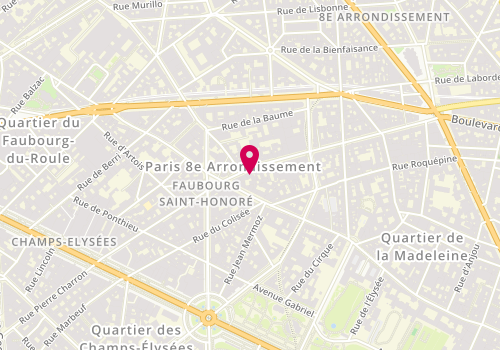 Plan de Pini Parma, 63 Rue la Boétie, 75008 Paris