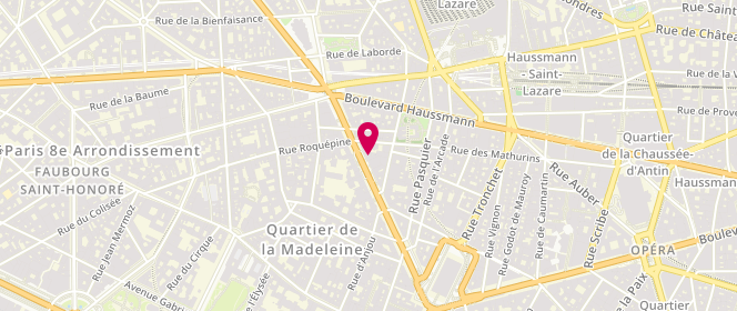 Plan de Capel, 26 Boulevard Malesherbes, 75008 Paris
