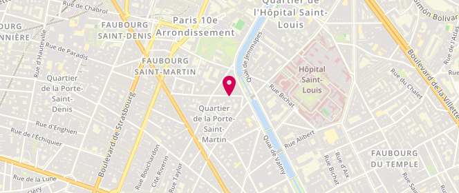 Plan de LDB, 29 Rue des Vinaigriers, 75010 Paris