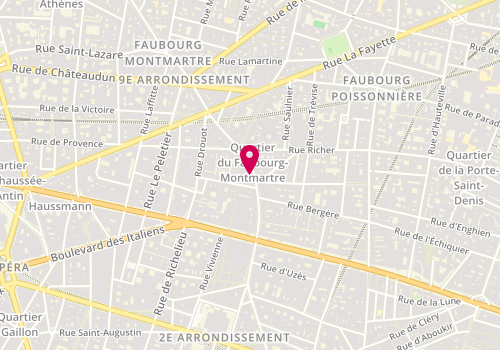 Plan de Such A Crush, 25 Rue du Faubourg Montmartre, 75009 Paris