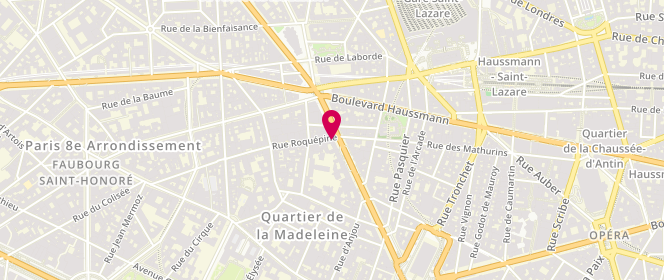 Plan de Danyberd, 39 Boulevard Malesherbes, 75008 Paris