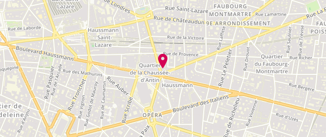 Plan de H&M, 1-3 Rue la Fayette, 75009 Paris
