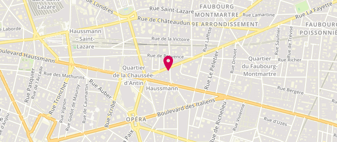 Plan de Brands Outlet, 16 Rue la Fayette, 75009 Paris