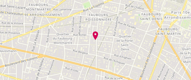 Plan de F.G.M, 35 Rue Faubourg Poissonnière, 75009 Paris