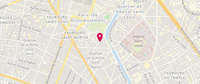 Plan de Le Bazar du Canal, 44 Rue Lucien Sampaix, 75010 Paris
