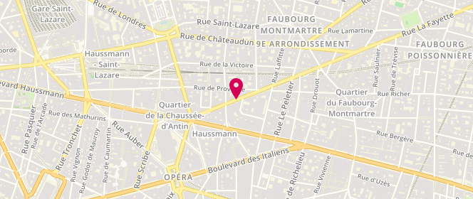 Plan de Brontibay, 13 Rue la Fayette, 75009 Paris